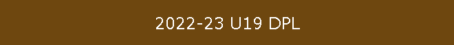 2022-23 U19 DPL
