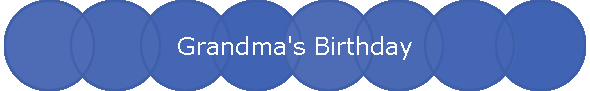 Grandma's Birthday