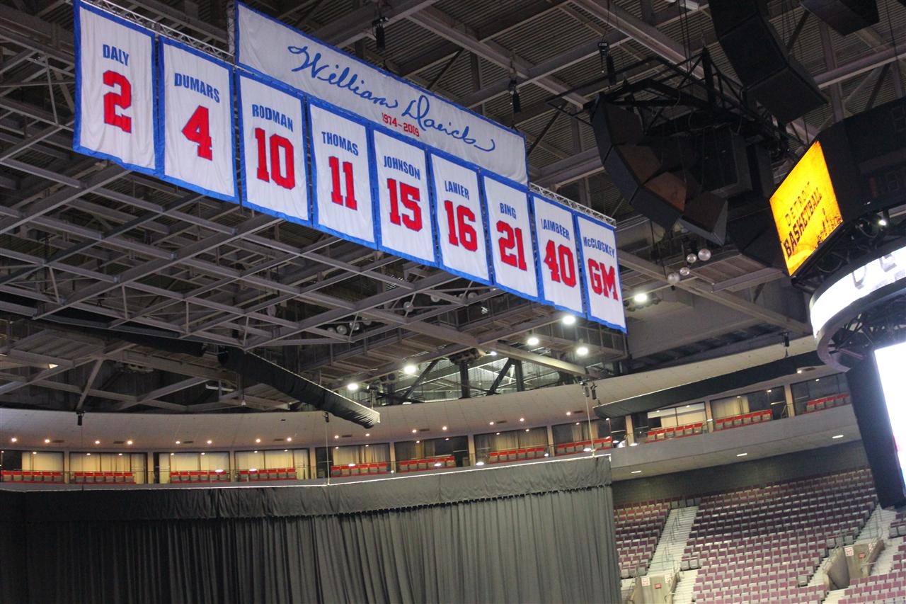pistons retired numbers